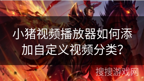 小猪视频播放器如何添加自定义视频分类? 小猪视频播放器如何添加自定义视频分类?