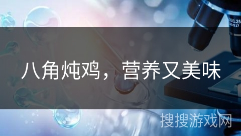 八角炖鸡,营养又美味