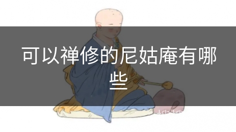 可以禅修的尼姑庵有哪些