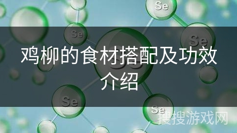 鸡柳的食材搭配及功效介绍
