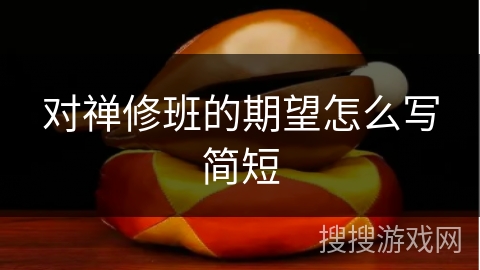 对禅修班的期望怎么写简短