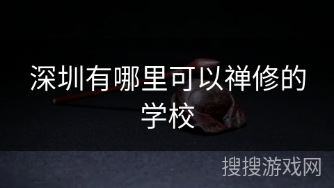 深圳有哪里可以禅修的学校