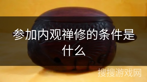 参加内观禅修的条件是什么