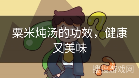 粟米炖汤的功效，健康又美味