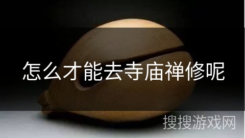 怎么才能去寺庙禅修呢