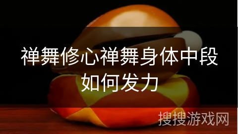 禅舞修心禅舞身体中段如何发力