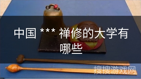 中国 *** 禅修的大学有哪些