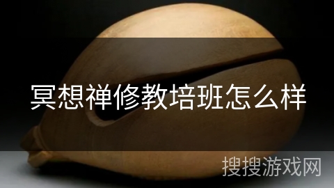 冥想禅修教培班怎么样