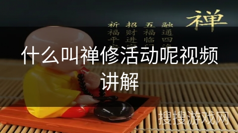 什么叫禅修活动呢视频讲解