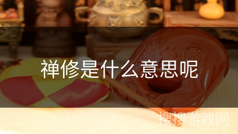 禅修是什么意思呢