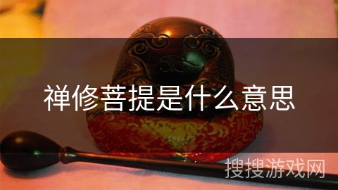 禅修菩提是什么意思