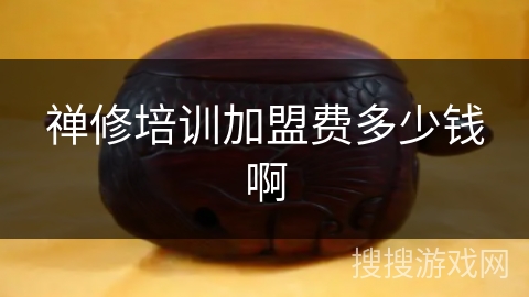 禅修培训加盟费多少钱啊