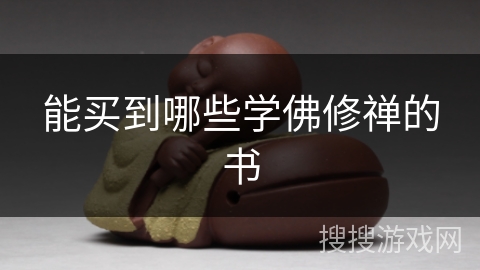能买到哪些学佛修禅的书 能买到哪些学佛修禅的书