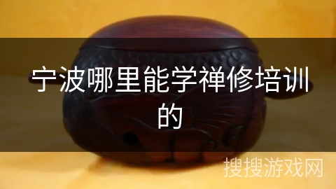 宁波哪里能学禅修培训的