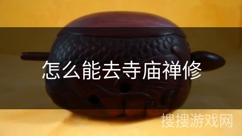 怎么能去寺庙禅修