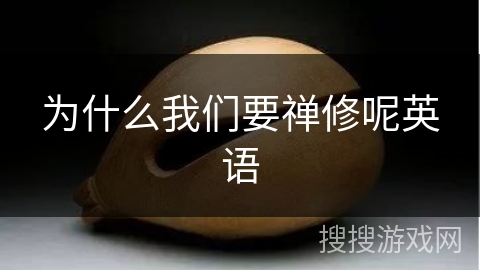 为什么我们要禅修呢英语