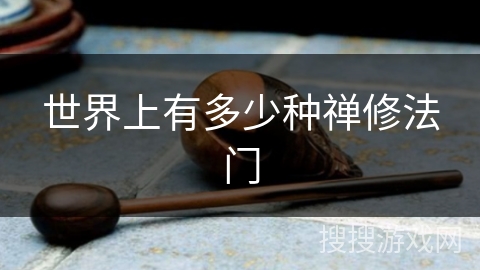 世界上有多少种禅修法门