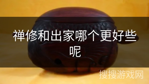 禅修和出家哪个更好些呢 禅修和出家哪个更好些呢