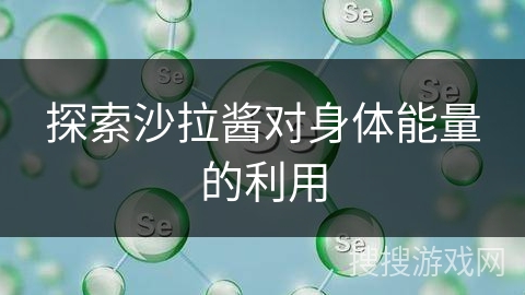 探索沙拉酱对身体能量的利用