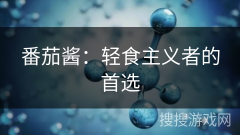 番茄酱：轻食主义者的首选