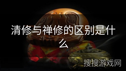 清修与禅修的区别是什么