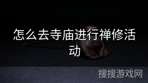 怎么去寺庙进行禅修活动