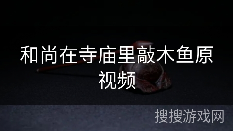 和尚在寺庙里敲木鱼原视频 和尚在寺庙里敲木鱼原视频