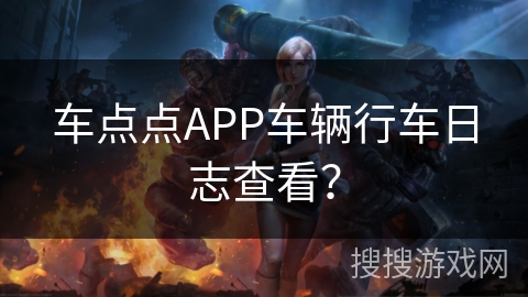 车点点APP车辆行车日志查看？