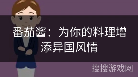 番茄酱：为你的料理增添异国风情