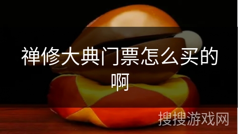 禅修大典门票怎么买的啊