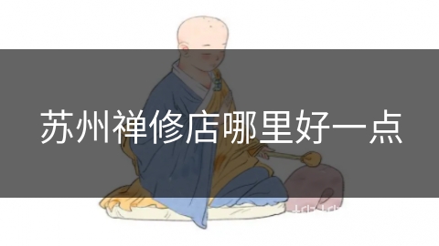 苏州禅修店哪里好一点