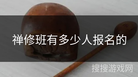 禅修班有多少人报名的 禅修班有多少人报名的