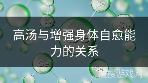 高汤与增强身体自愈能力的关系