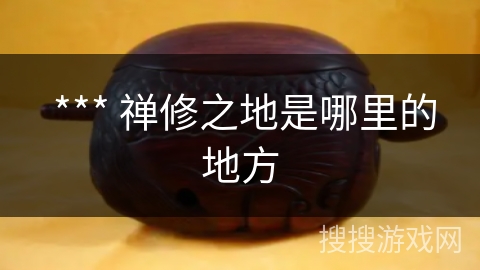  *** 禅修之地是哪里的地方