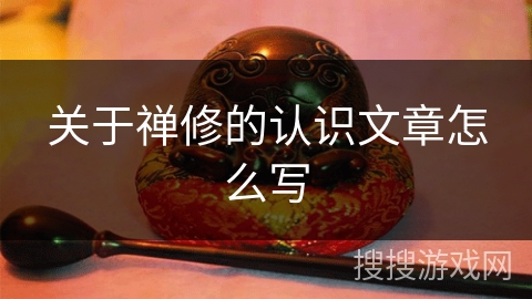 关于禅修的认识文章怎么写