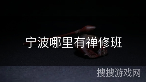 宁波哪里有禅修班