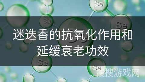 迷迭香的抗氧化作用和延缓衰老功效