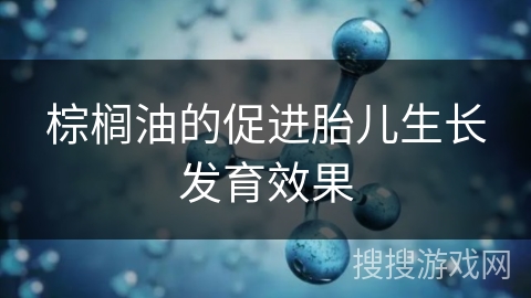 棕榈油的促进胎儿生长发育效果