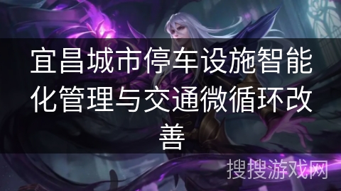 宜昌城市停车设施智能化管理与交通微循环改善