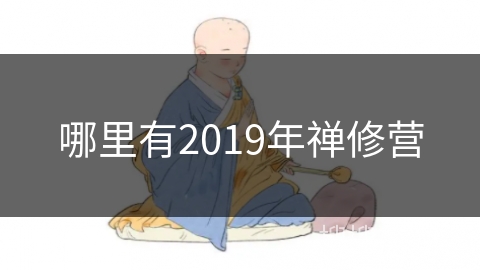 哪里有2019年禅修营