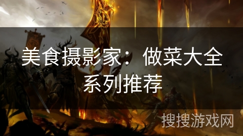 美食摄影家：做菜大全系列推荐