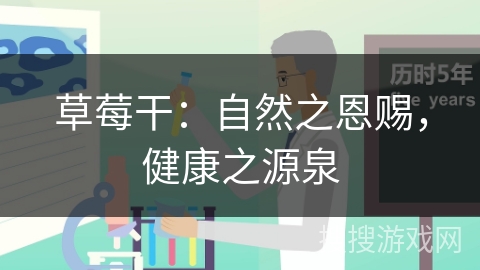 草莓干：自然之恩赐，健康之源泉