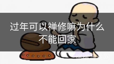 过年可以禅修嘛为什么不能回家