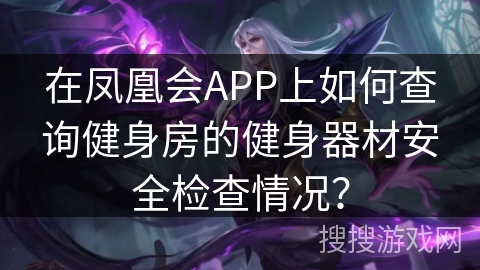 在凤凰会APP上如何查询健身房的健身器材安全检查情况？
