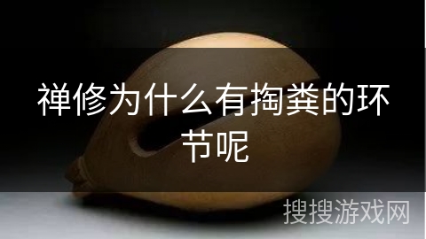 禅修为什么有掏粪的环节呢 禅修为什么有掏粪的环节呢