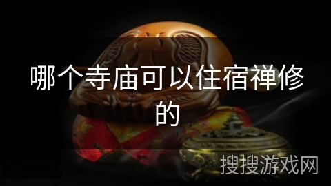 哪个寺庙可以住宿禅修的