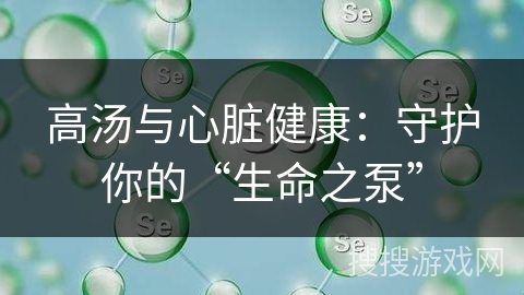 高汤与心脏健康:守护你的“生命之泵”