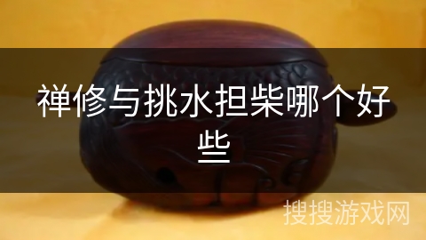 禅修与挑水担柴哪个好些