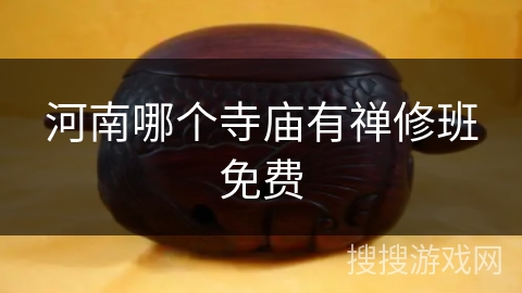 河南哪个寺庙有禅修班免费