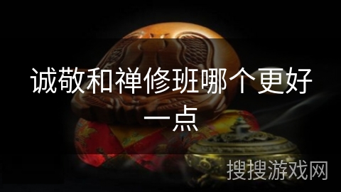 诚敬和禅修班哪个更好一点